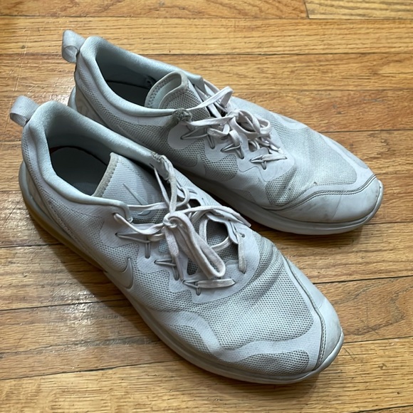 NIKE Men's Air Max Fury Running Shoes Size 12 in White - Picture 1 of 6